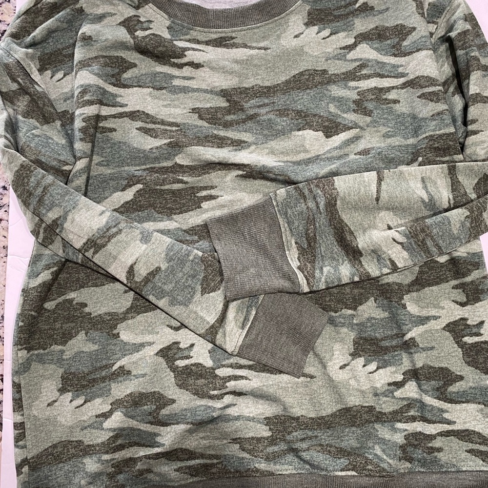 Splendid Camouflage Pullover - image 3